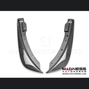 Dodge Challenger Bumper Canards by Anderson Composites - Carbon Fiber 